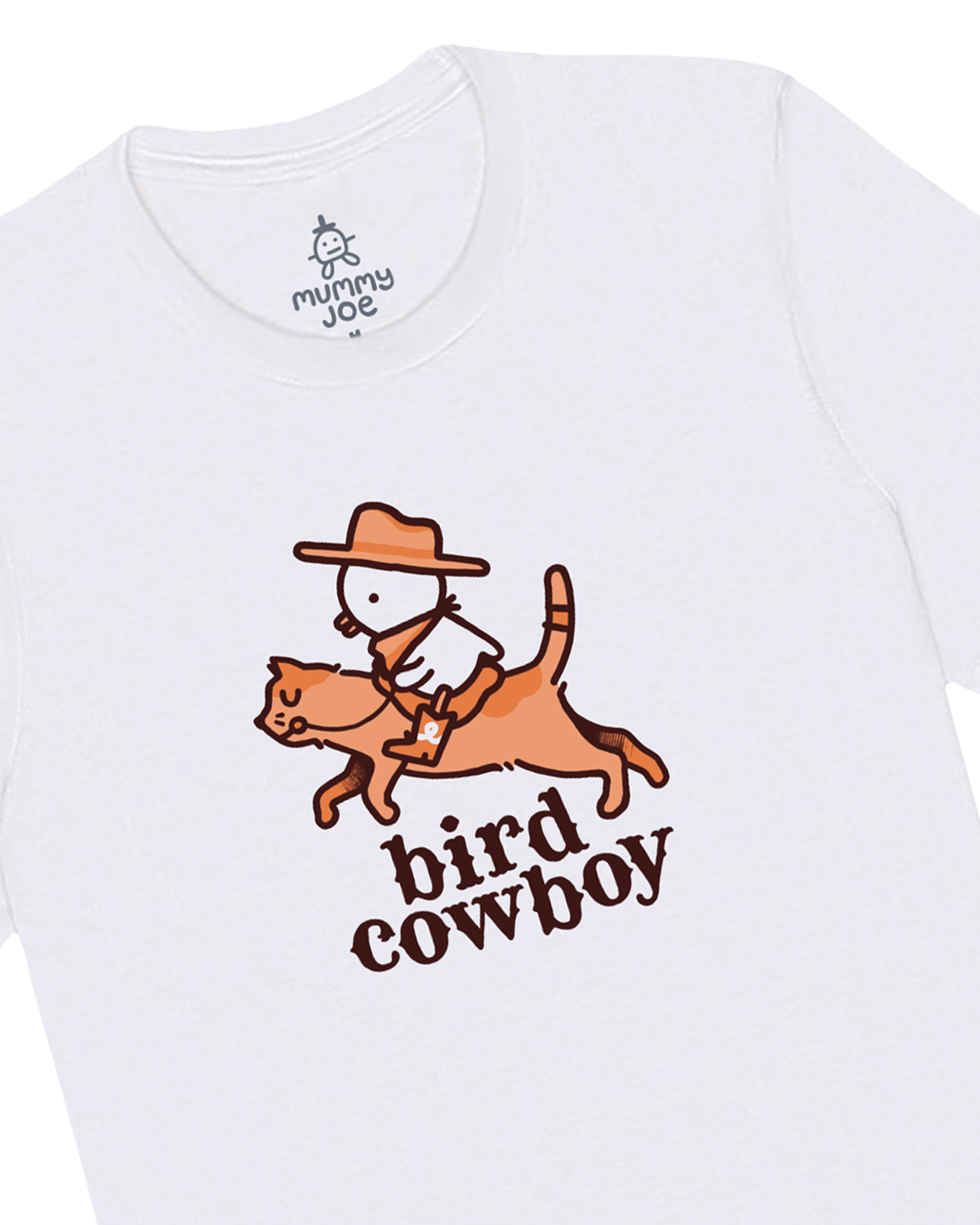 bird cowboy t-shirt