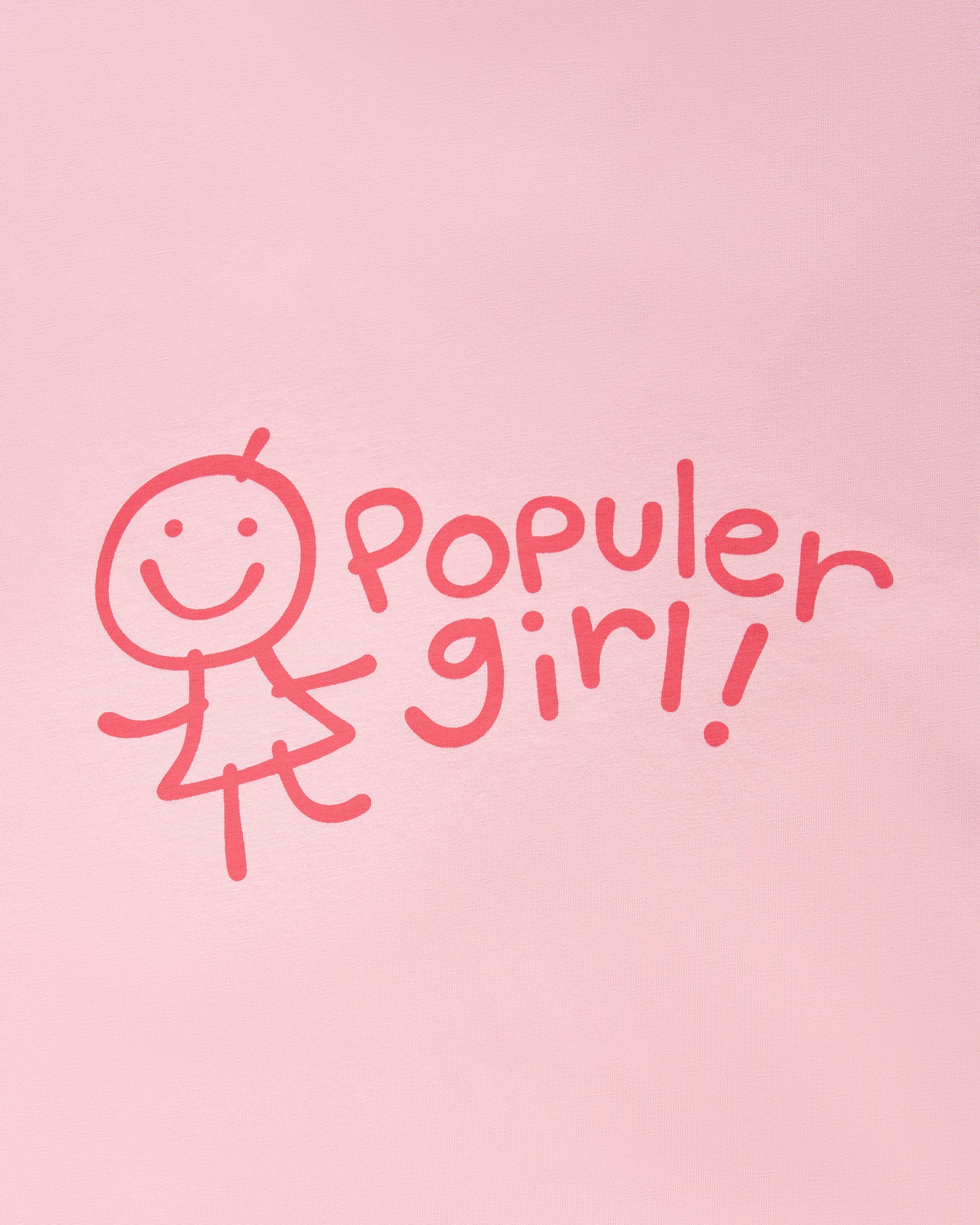 Populer Girl Pink T-Shirt