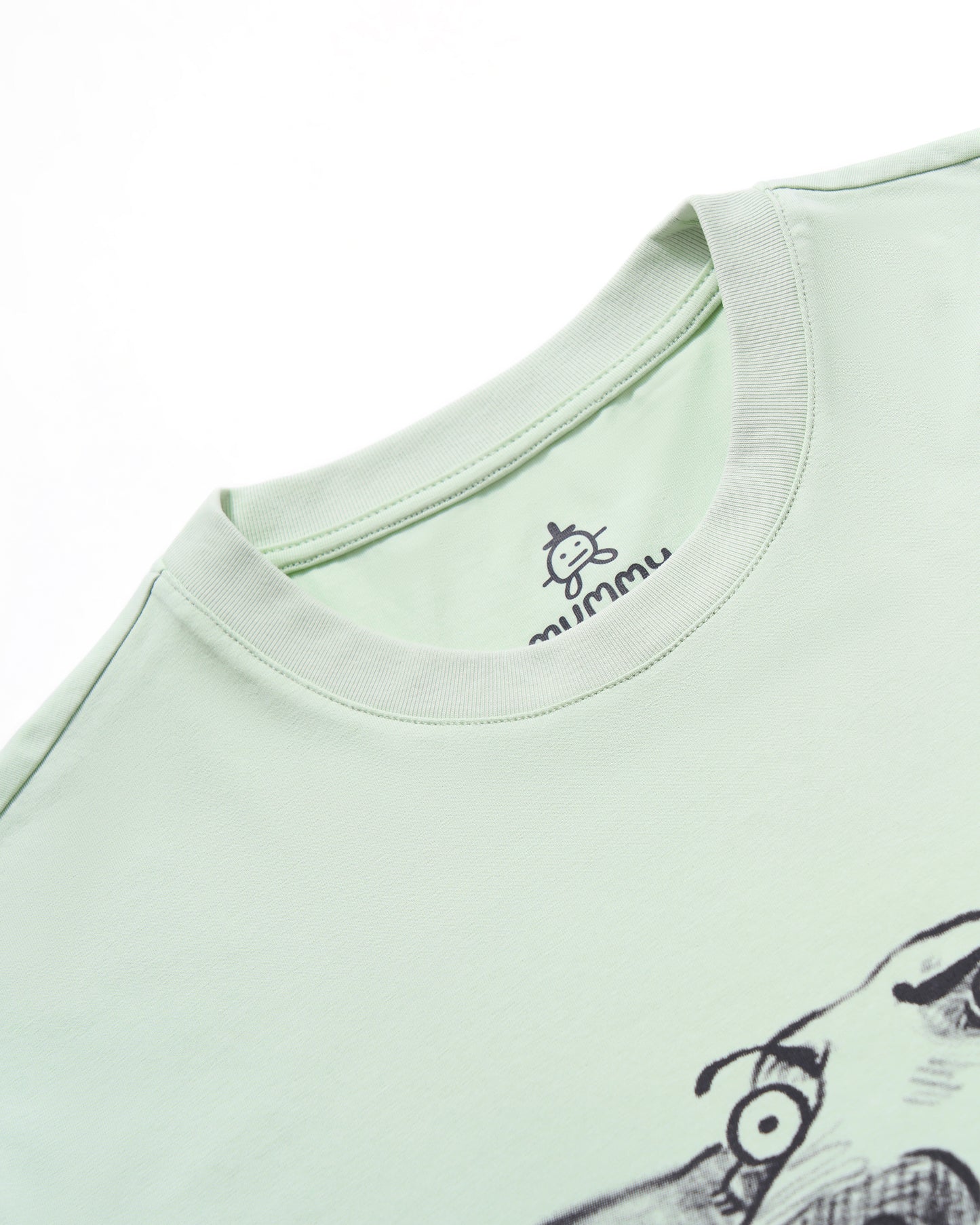 Confused Doggy Green T-Shirt
