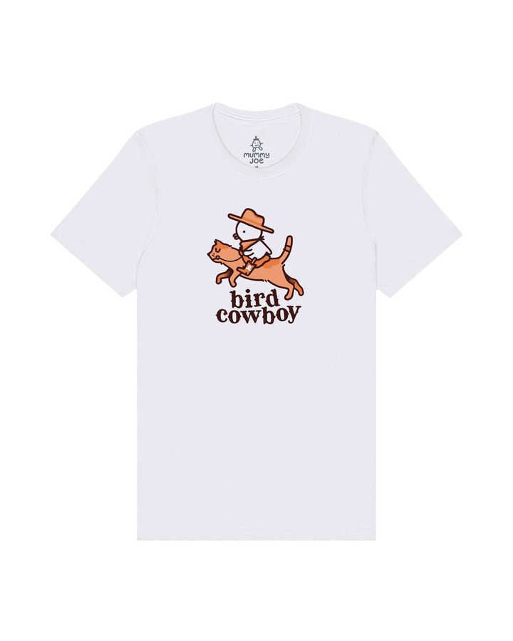 bird cowboy t-shirt
